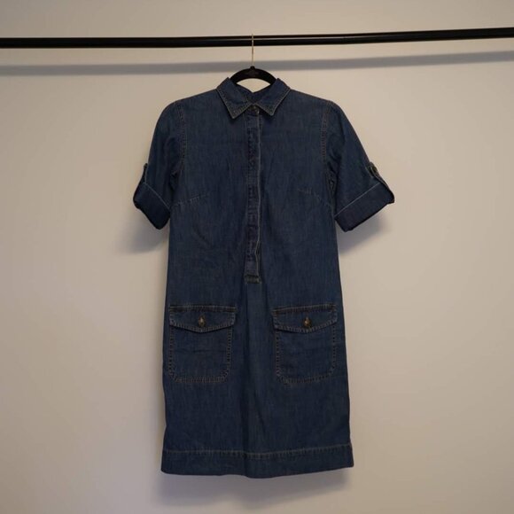 LAUREN Ralph Lauren | Denim Mini Dress - Picture 1 of 4